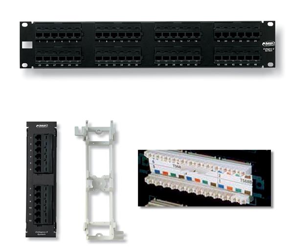 Patch Panel 48 port cat5e mudul liền